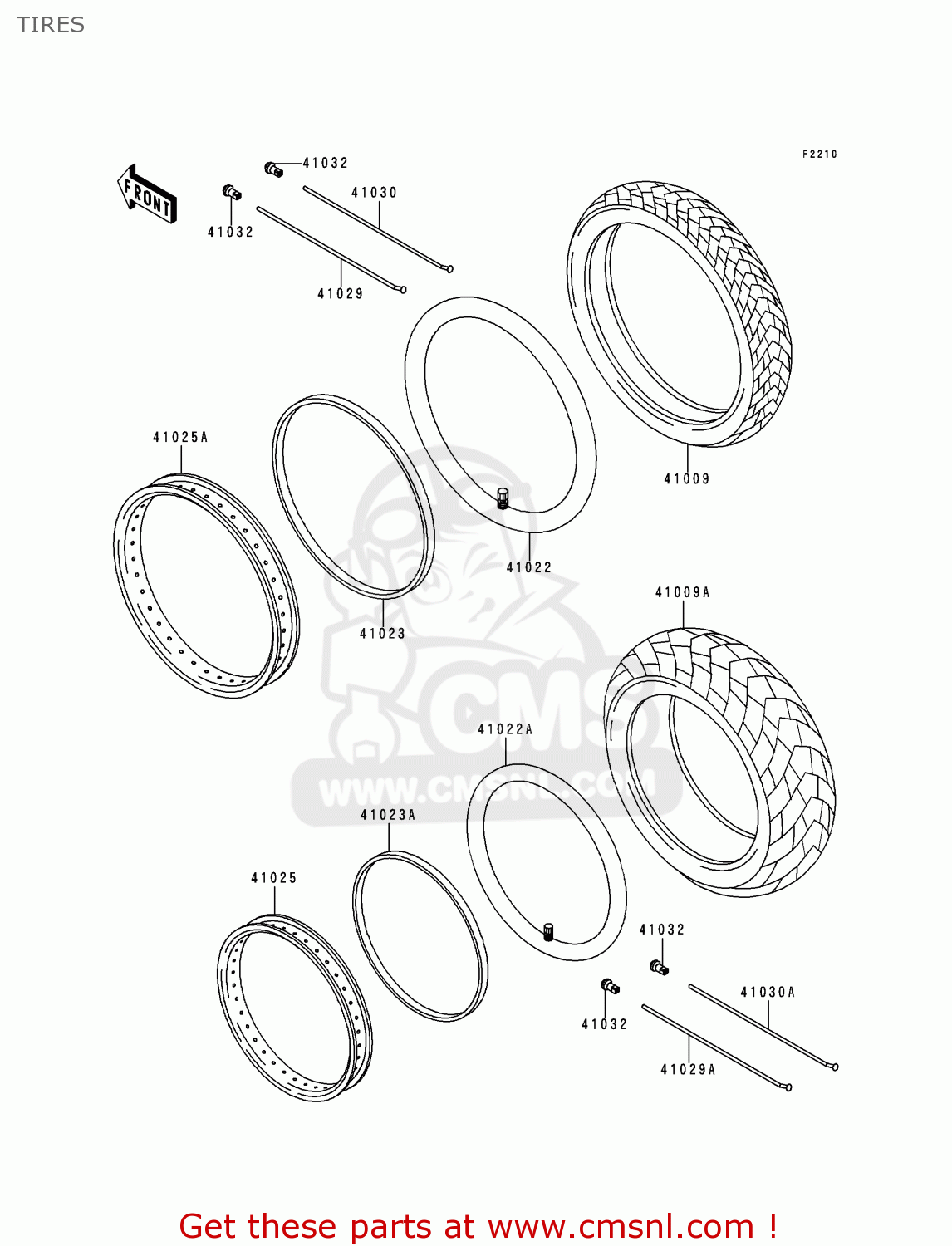 TIRES BN125A3 ELIMINATOR 2000 EUROPE UK FR NR