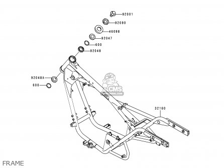 FRAME - BN125A3 ELIMINATOR 2000 EUROPE UK FR NR