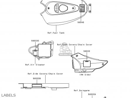LABELS - BN125A3 ELIMINATOR 2000 EUROPE UK FR NR