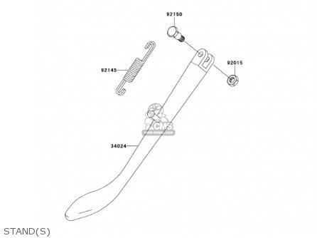 STAND(S) - BN125A4 ELIMINATOR 2001 USA CANADA