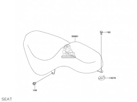 SEAT - BN125A4 ELIMINATOR 2001 USA CANADA