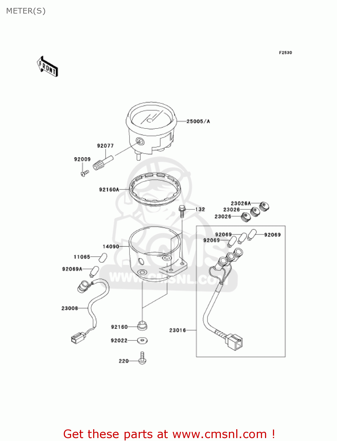 METER(S) BN125A5 ELIMINATOR 2002 USA CALIFORNIA CANADA