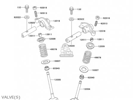 VALVE(S) - BN125A5 ELIMINATOR 2002 USA CALIFORNIA CANADA