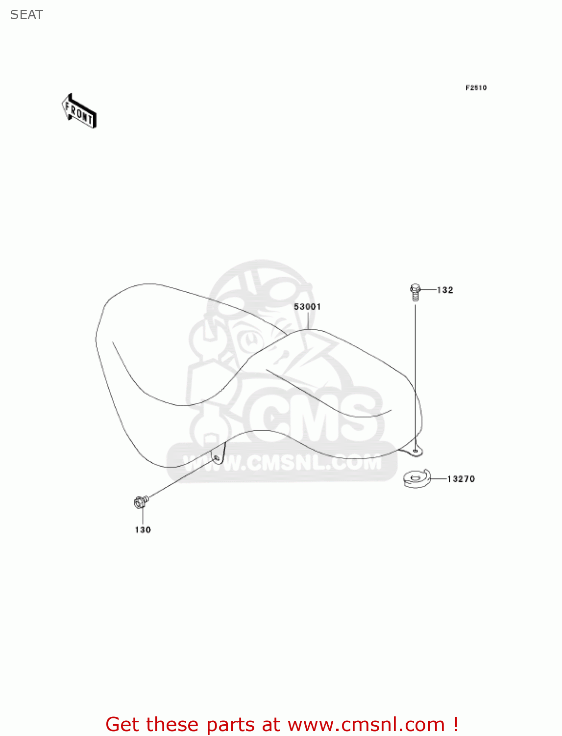 SEAT BN125A6 ELIMINATOR 2003 USA CANADA