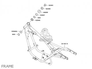 FRAME - BN125A6 ELIMINATOR 2003 USA CANADA