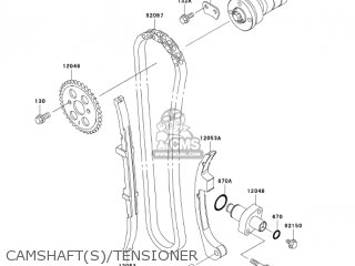 CAMSHAFT(S)/TENSIONER - BN125A6F ELIMINATOR 2006 USA CALIFORNIA