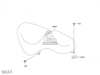 SEAT - BN125A7 ELIMINATOR 2004 USA CALIFORNIA CANADA