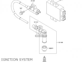 IGNITION SYSTEM - BN125A7F ELIMINATOR 2007 USA CALIFORNIA