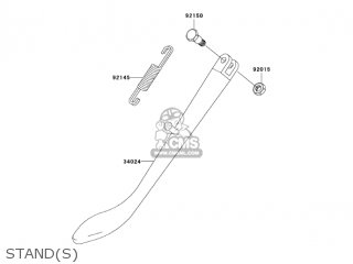 STAND(S) - BN125A8 ELIMINATOR 2005 USA CALIFORNIA CANADA