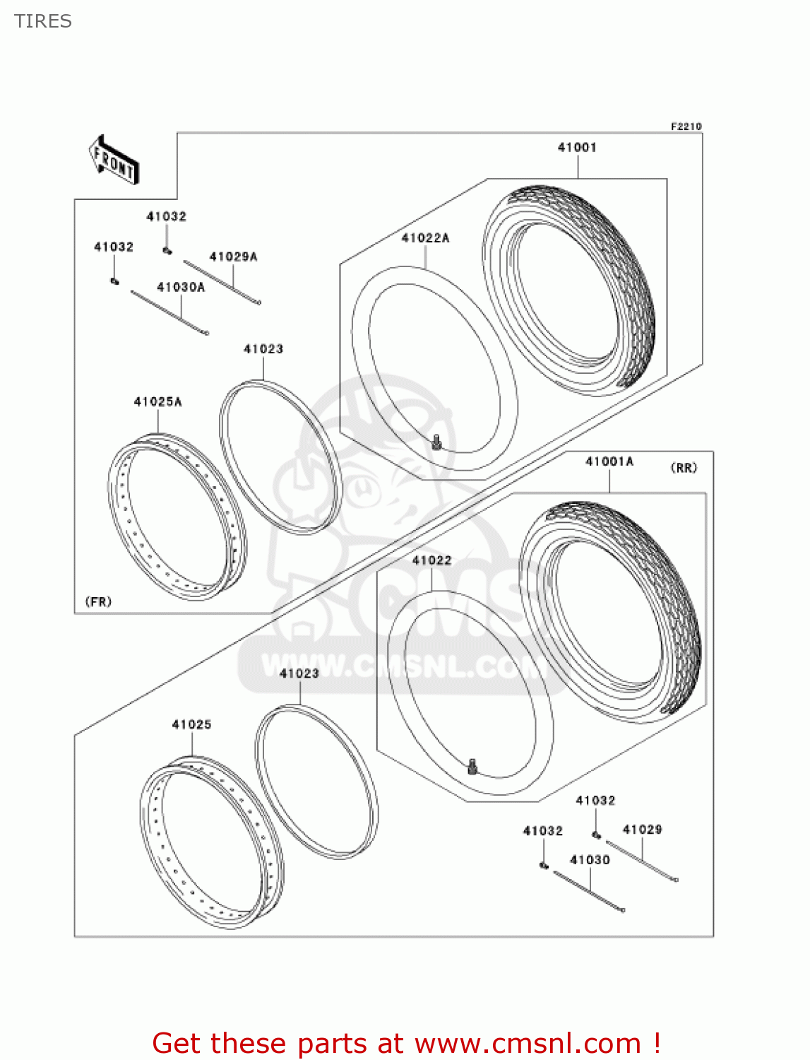 TIRES BR125B2 WIND 125 2005 CANADA