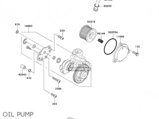 OIL PUMP - BR125B2 WIND 125 2005 CANADA