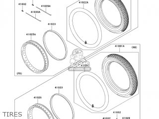 TIRES - BR125B2 WIND 125 2005 CANADA