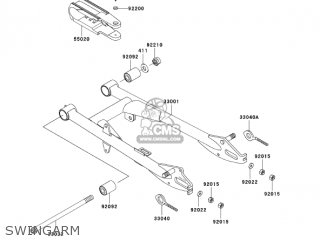 SWINGARM - BR125B2 WIND 125 2005 CANADA