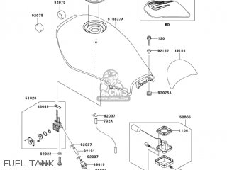 FUEL TANK - BR125B2 WIND 125 2005 CANADA