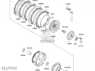 CLUTCH - BR125B2 WIND 125 2005 CANADA