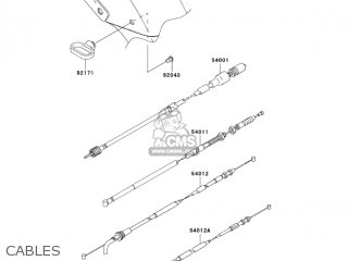 CABLES - BR125B2 WIND 125 2005 CANADA