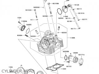 CYLINDER HEAD - BR125B2 WIND 125 2005 CANADA