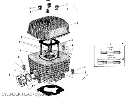 Kawasaki C2SS ROADRUNNER 1967 USA parts lists and schematics