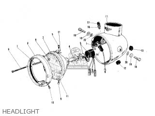 HEADLIGHT - C2TR ROADRUNNER 1967 USA