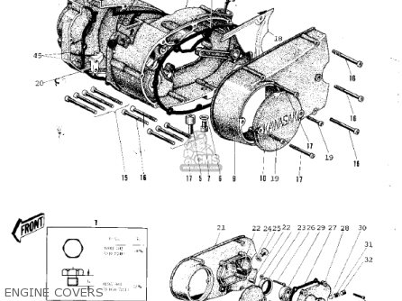 ENGINE COVERS - C2TR ROADRUNNER 1968 USA