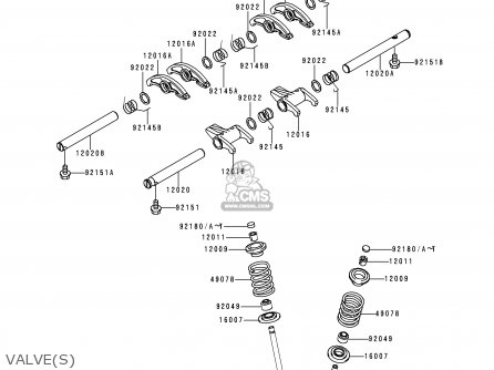 VALVE(S) - EJ650A1 W650 1999 EUROPE UK FR NL FG IT NR