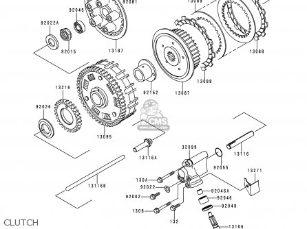 CLUTCH - EJ650A1 W650 1999 EUROPE UK FR NL FG IT NR
