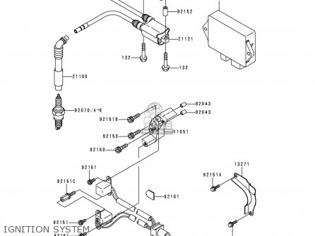 IGNITION SYSTEM - EJ650A1 W650 1999 EUROPE UK FR NL FG IT NR