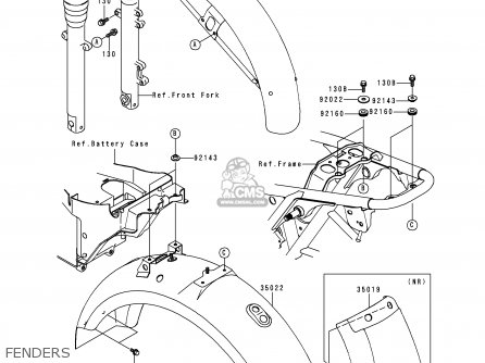 FENDERS - EJ650A1 W650 1999 EUROPE UK FR NL FG IT NR