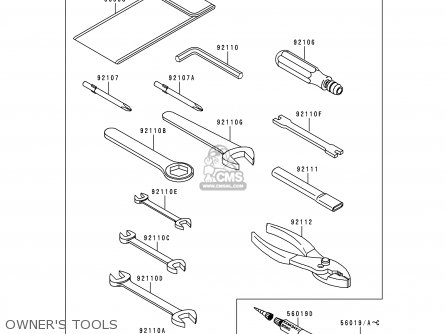OWNER'S TOOLS - EJ650A1 W650 1999 EUROPE UK FR NL FG IT NR