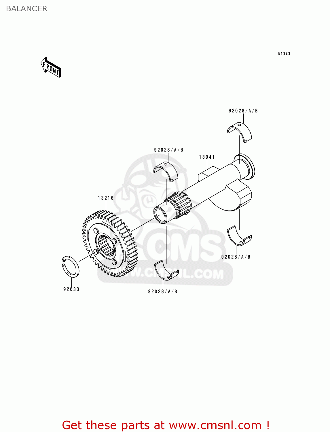 BALANCER EJ650A2 W650 2000 USA CALIFORNIA CANADA