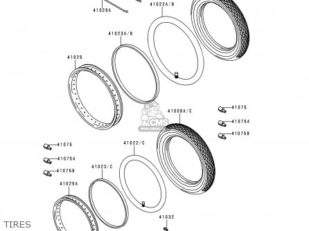 TIRES - EJ650A2 W650 2000 USA CALIFORNIA CANADA