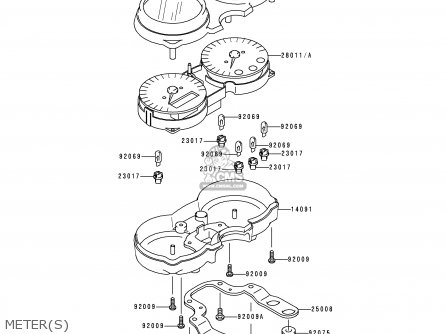 METER(S) - EJ650A2 W650 2000 USA CALIFORNIA CANADA