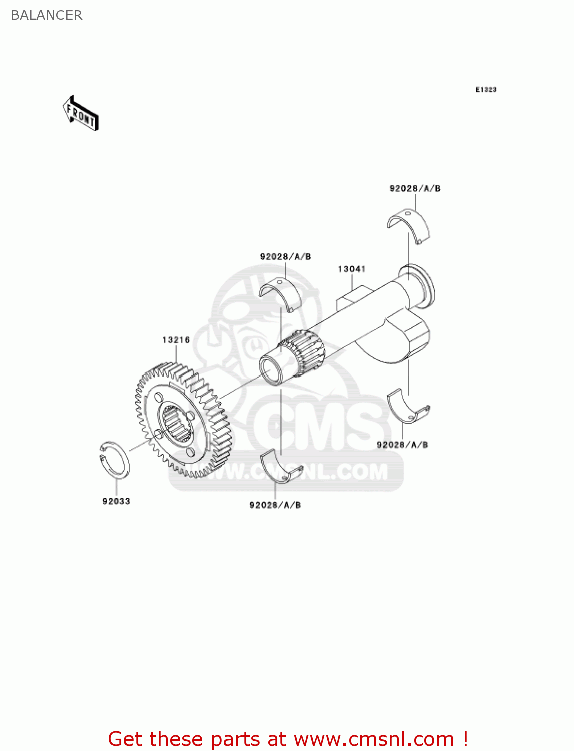 BALANCER EJ650A3 W650 2001 USA CALIFORNIA CANADA