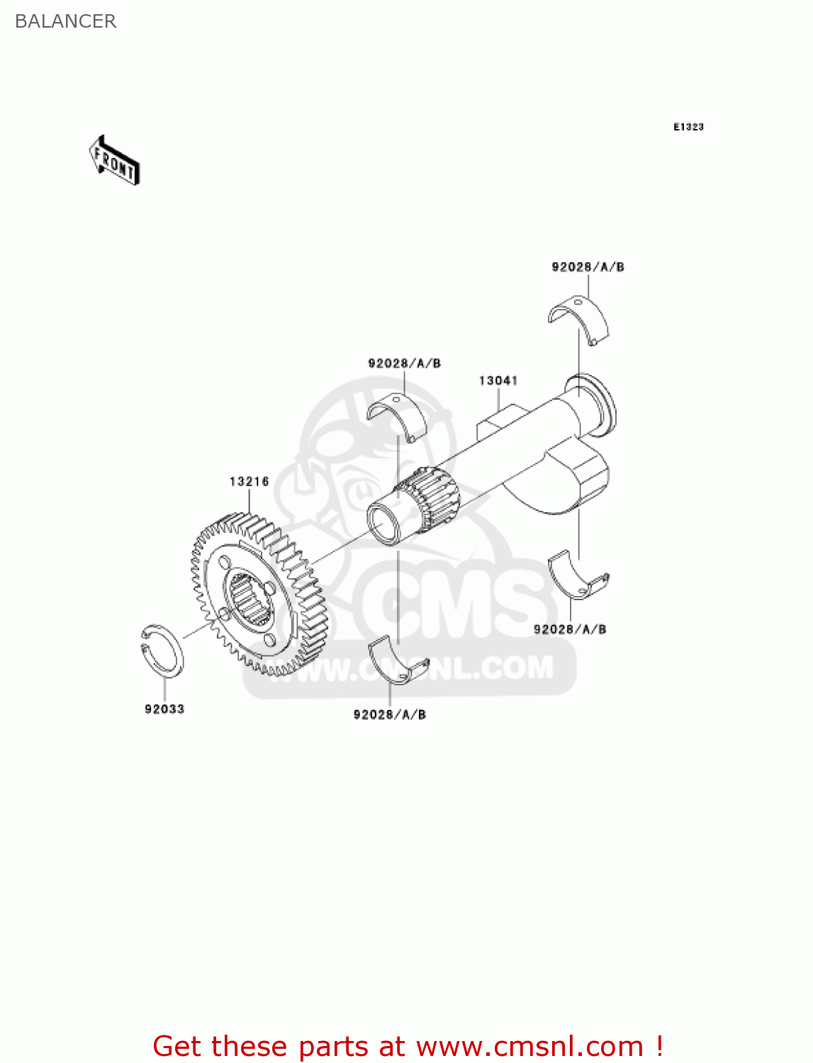 BALANCER EJ650A4 W650 2002 CANADA