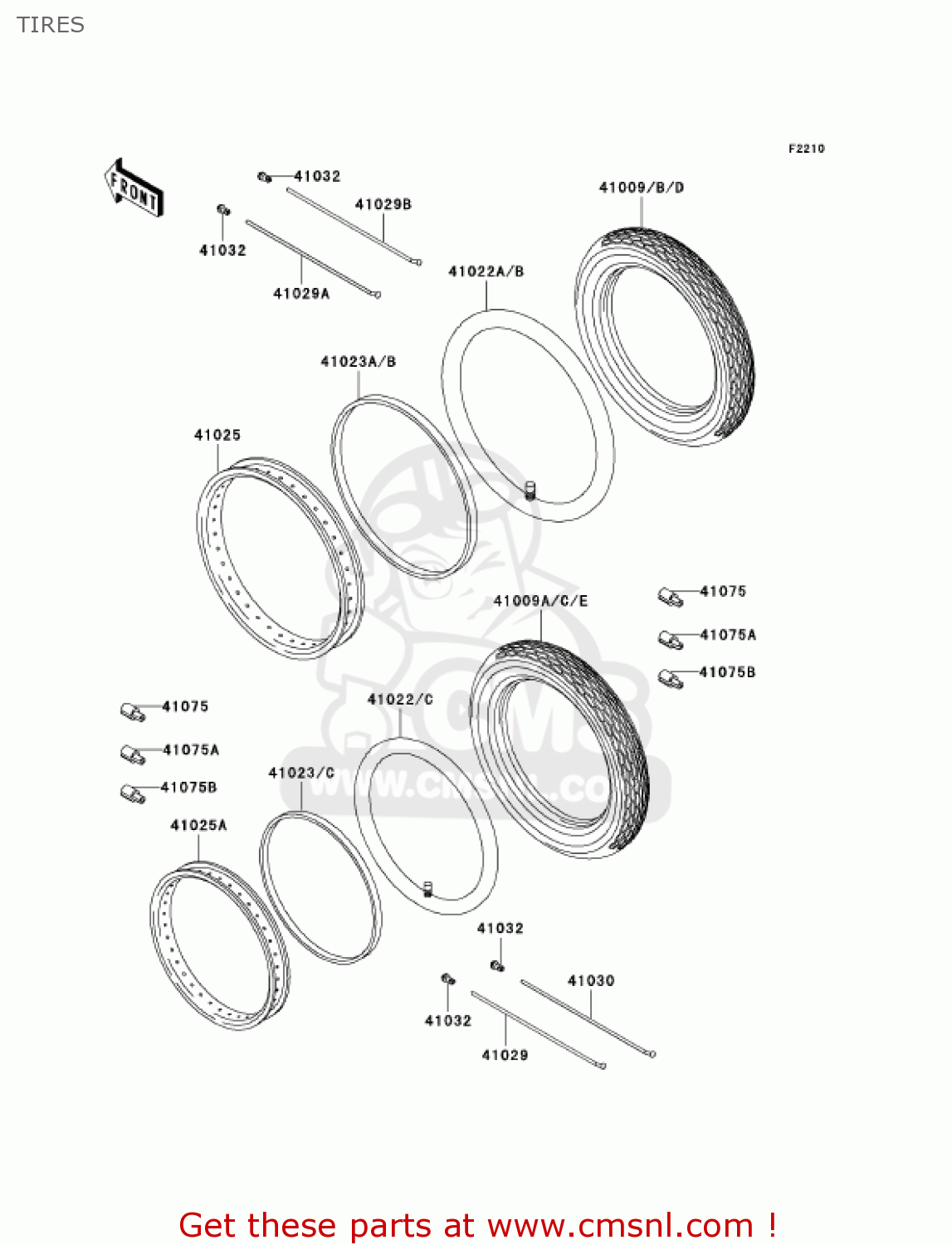 TIRES EJ650A4 W650 2002 CANADA