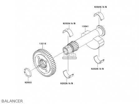 BALANCER - EJ650A4 W650 2002 CANADA