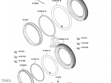 TIRES - EJ650A4 W650 2002 CANADA