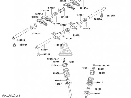 VALVE(S) - EJ650A4 W650 2002 CANADA