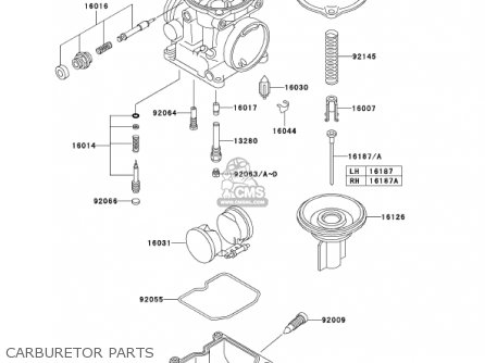 CARBURETOR PARTS - EJ650A4 W650 2002 CANADA