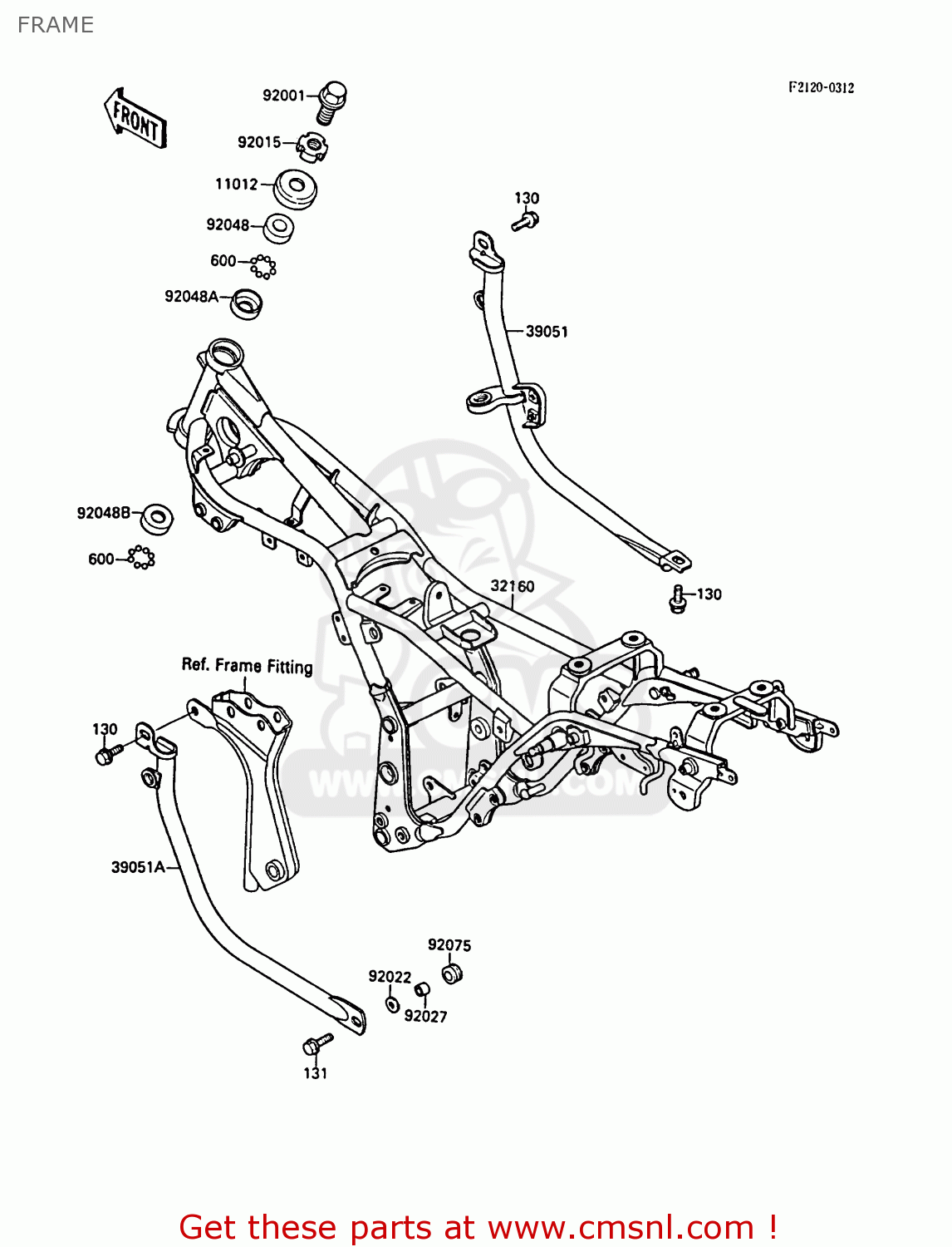 FRAME EL250B2 ELIMINATOR 1988 FG
