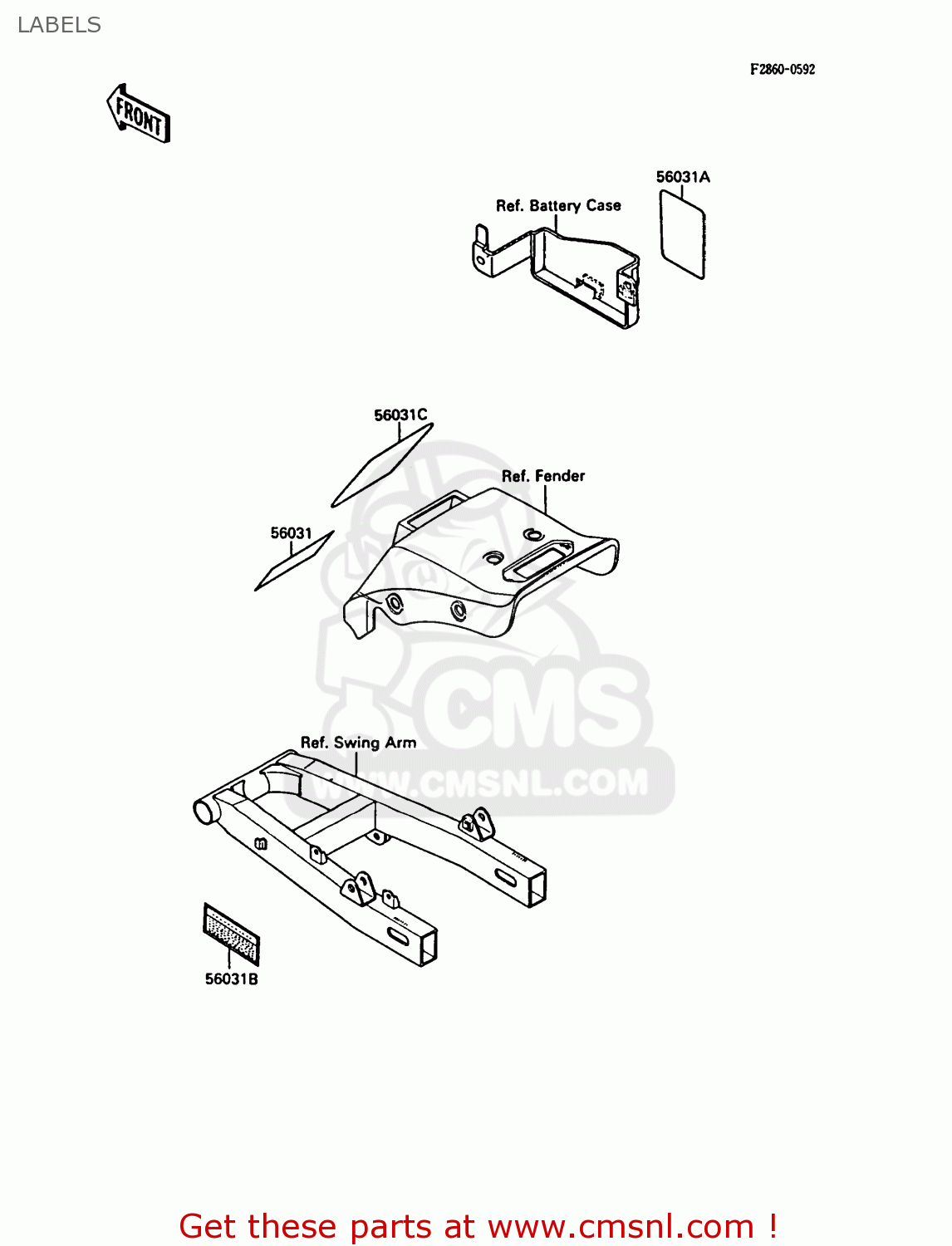 LABELS EL250B2 ELIMINATOR 1988 FG