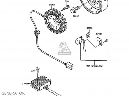 GENERATOR - EL250B2 ELIMINATOR 1988 FG