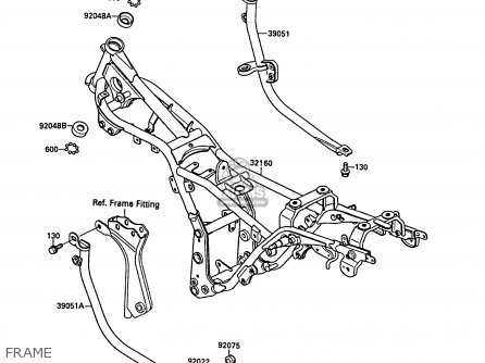 FRAME - EL250B2 ELIMINATOR 1988 FG