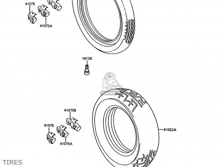 TIRES - EL250B2 ELIMINATOR 1988 FG