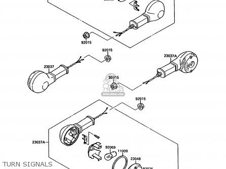TURN SIGNALS - EL250B2 ELIMINATOR 1988 FG