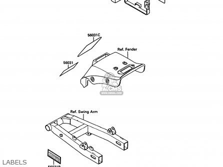 LABELS - EL250B2 ELIMINATOR 1988 FG
