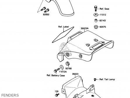 FENDERS - EL250B2 ELIMINATOR 1988 USA CALIFORNIA