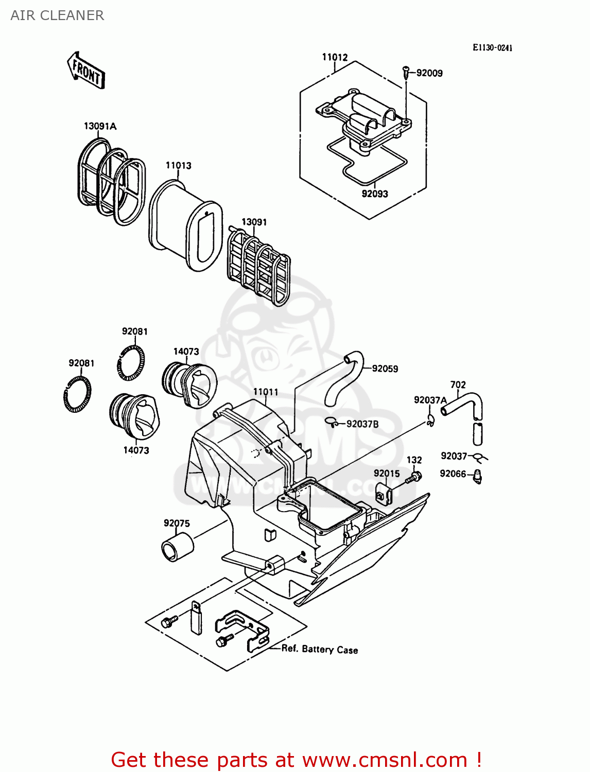 AIR CLEANER EL250B3 ELIMINATOR 1989 SWITZERLAND FG