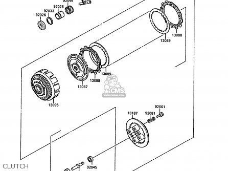 CLUTCH - EL250B3 ELIMINATOR 1989 SWITZERLAND FG