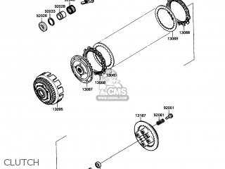 CLUTCH - EL250B3 ELIMINATOR 1989 USA CALIFORNIA